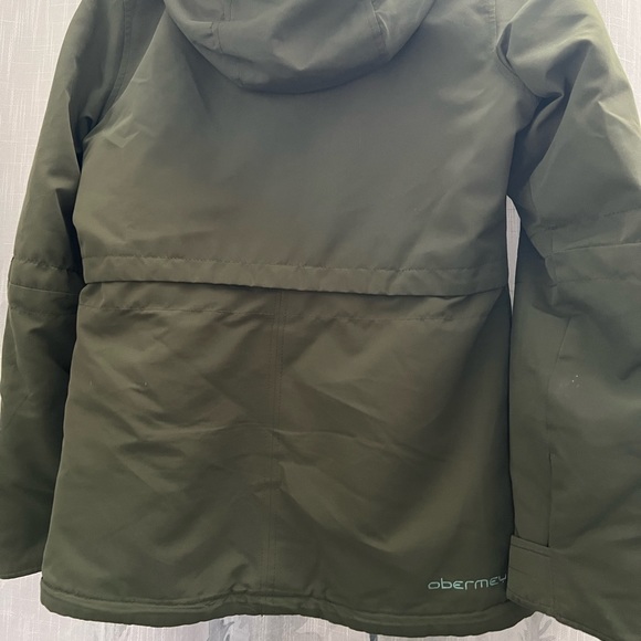 Obermeyer Olive Green Snowboarding Ski Jacket - Picture 3 of 4